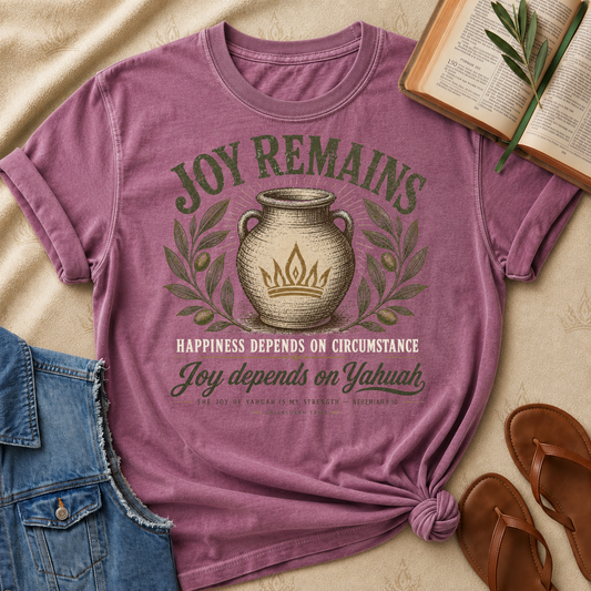 Joy Remains - Joy Depends on Yahuah - Nehemiah 8:10