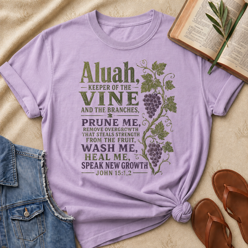 Aluah Keeper of the Vine - John 15:1,2