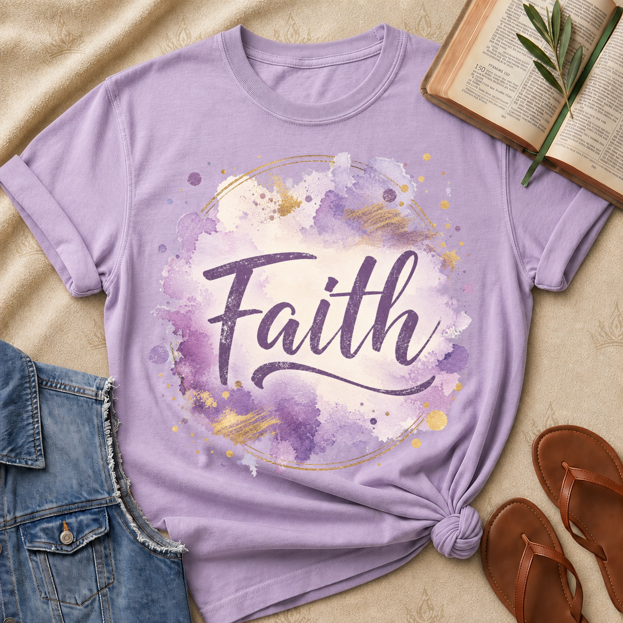 Faith - Purple Design