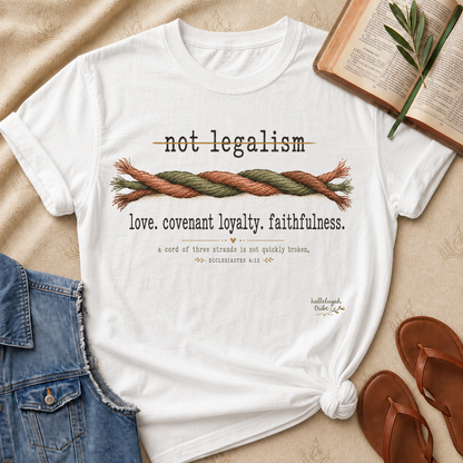 Not Legalism - Love, Covenant, loyalty, faithfulness - Ecclesiastes 4:12