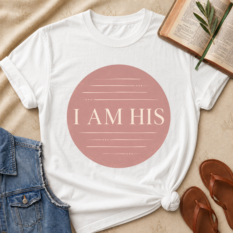 I Am His - Pink Design