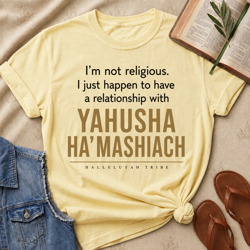 I'm Not Religious - Yahusha Ha'Mashiach