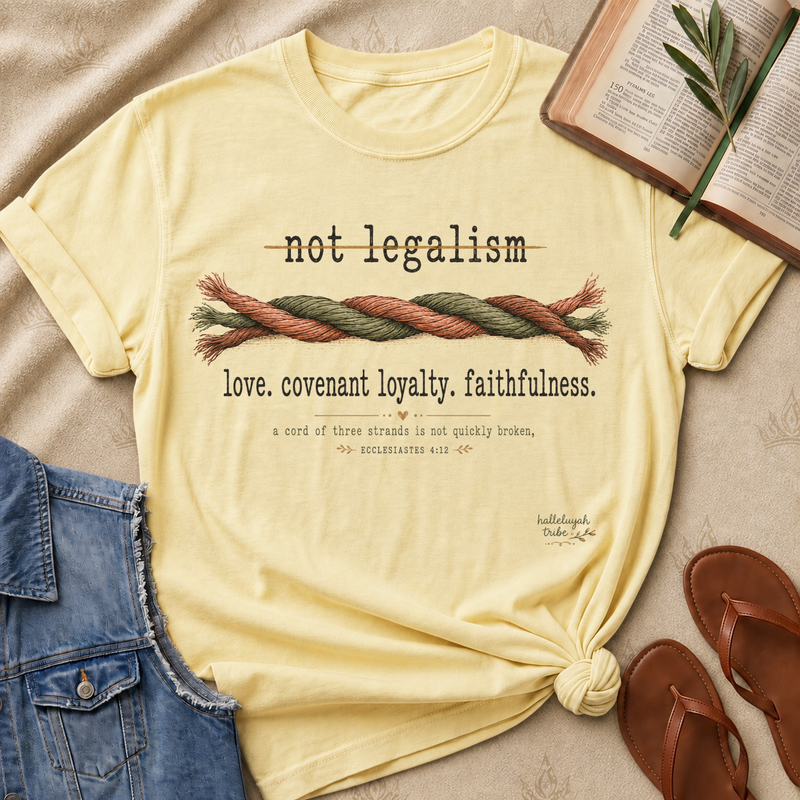 Not Legalism - Love, Covenant, loyalty, faithfulness - Ecclesiastes 4:12