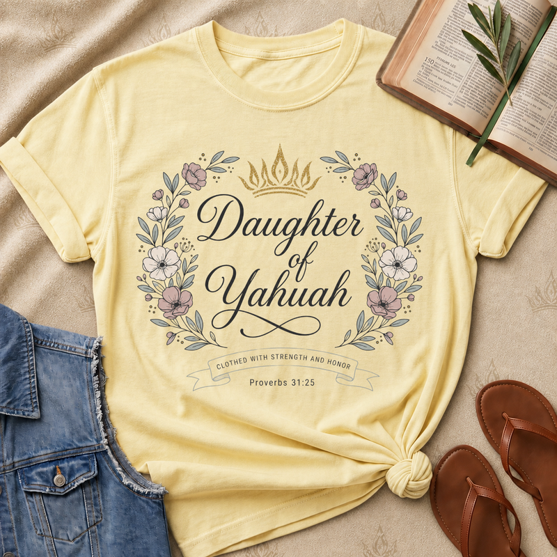 Daughter of Yahuah - Proverbs 31:25