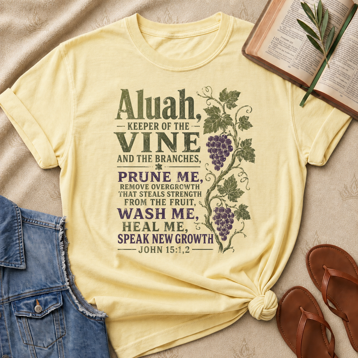 Aluah Keeper of the Vine - John 15:1,2