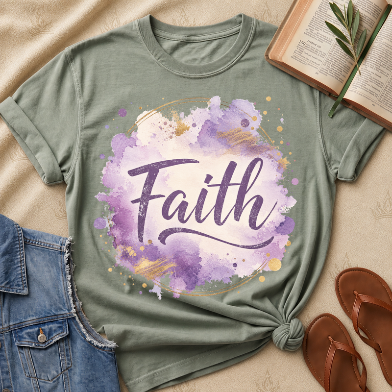 Faith - Purple Design