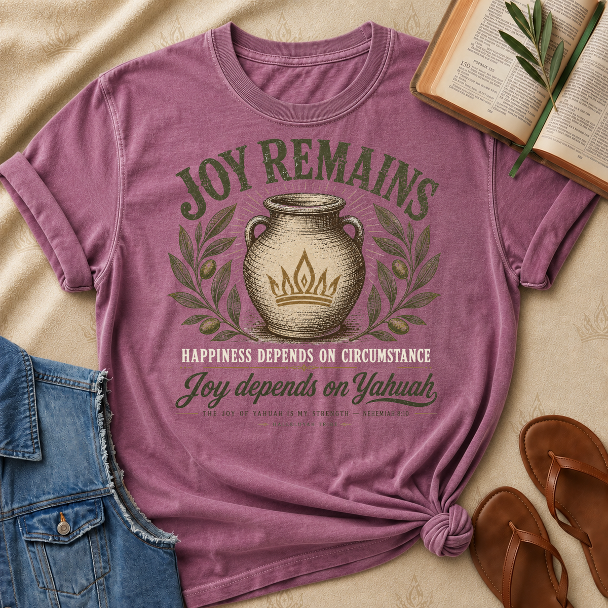 Joy Remains - Joy Depends on Yahuah - Nehemiah 8:10