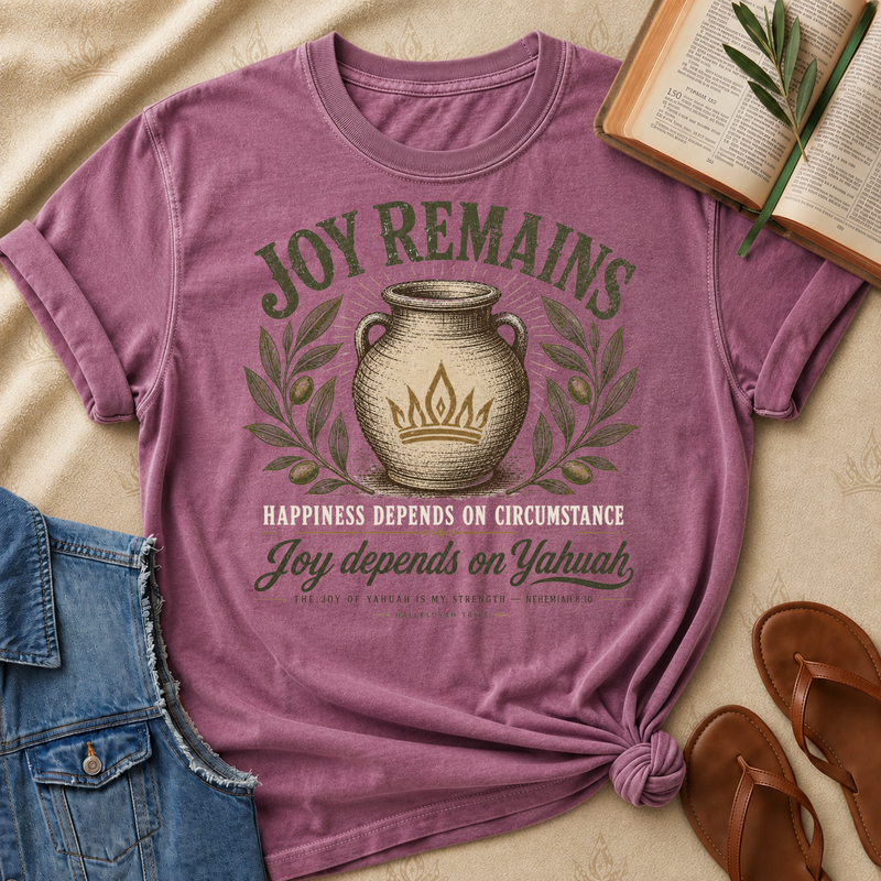 Joy Remains - Joy Depends on Yahuah - Nehemiah 8:10