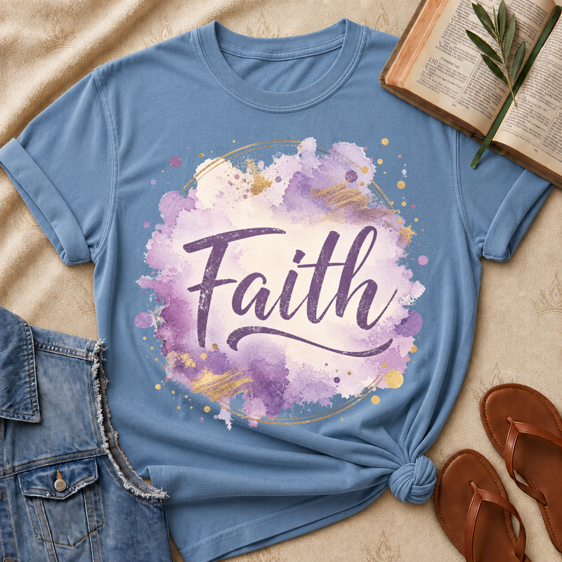 Faith - Purple Design