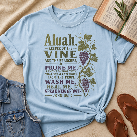 Aluah Keeper of the Vine - John 15:1,2