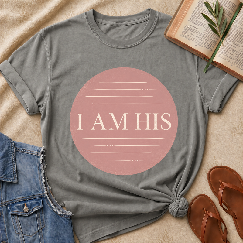 I Am His - Pink Design