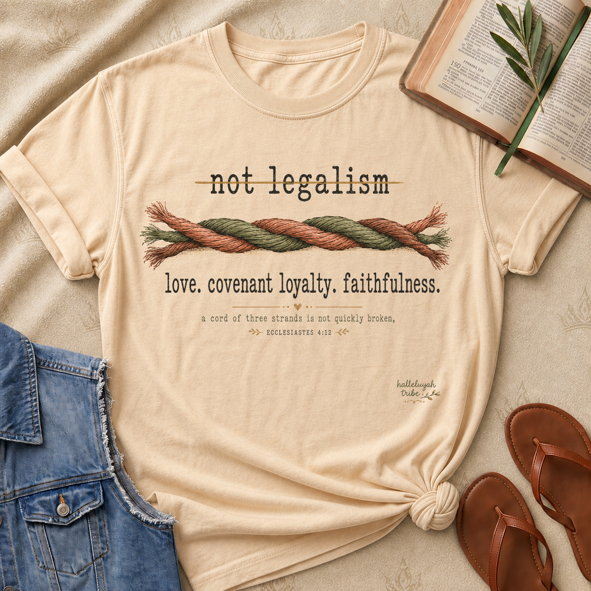 Not Legalism - Love, Covenant, loyalty, faithfulness - Ecclesiastes 4:12